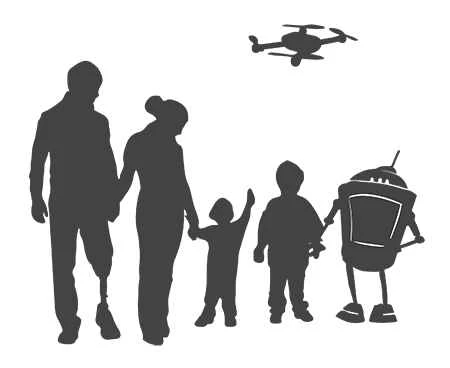 DARPAのRobots4Usビデオコンテストのロゴより