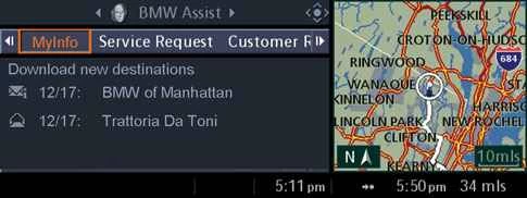 BMWマイインフォメーション