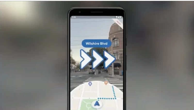 Googleマップの道順