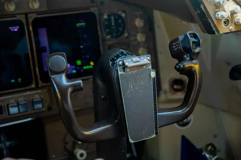 747のコックピット