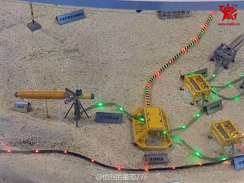 中国水中万里の長城UUV