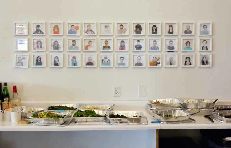 壁に掛かっている絵