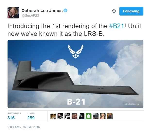 B-21 コンセプトアート スクリーンショット