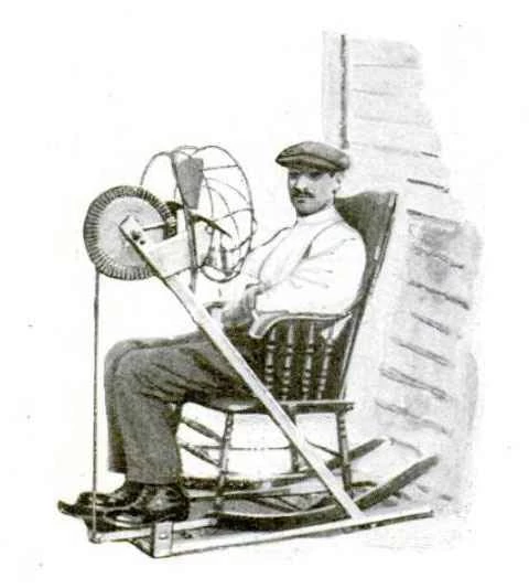 ロッキングチェアファン：1921年6月