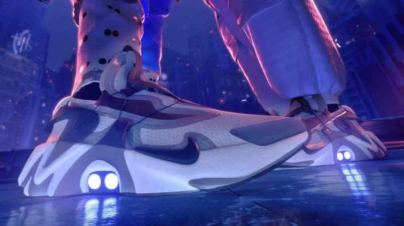 ナイキの音声起動式自動靴ひも締めスニーカー