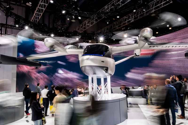 ヒュンダイの空飛ぶ車。