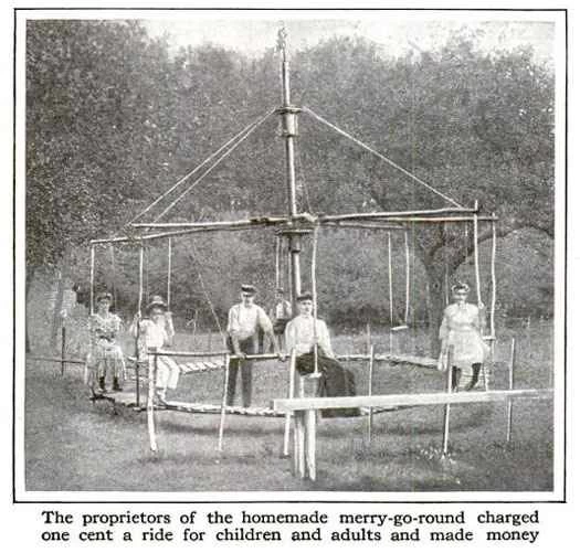 裏庭のメリーゴーランド：1917年9月