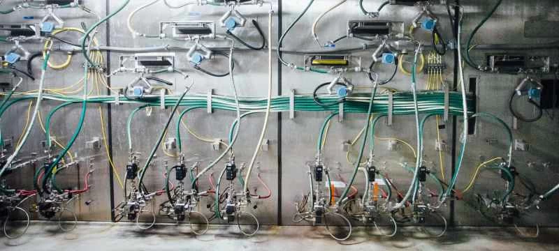 熱い部屋のチューブ