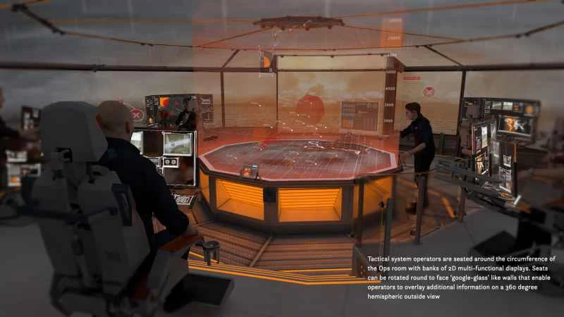 未来の船T2050制御室