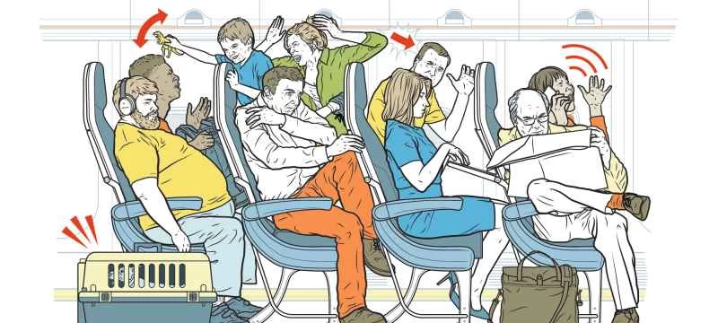 飛行機が大きくなると機内空間が狭くなる理由