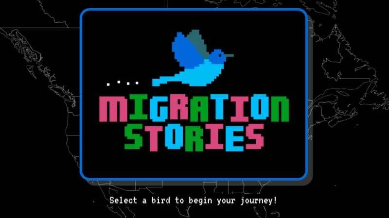 オーデュボン協会のウェブサイトにある「Migration Stories」ゲーム。