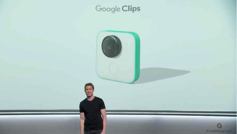 Google クリップスカメラ