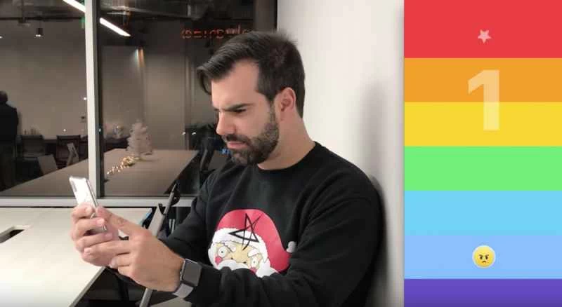 iPhone X フェイスゲーム