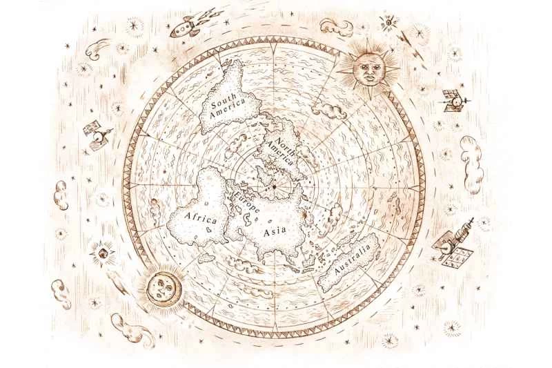 現代の地球平面論者に会いましょう