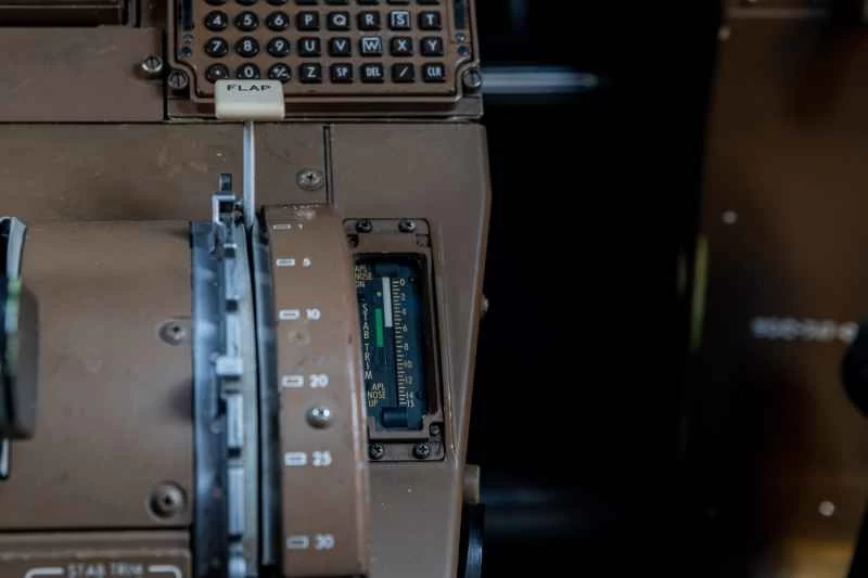 747のコックピット