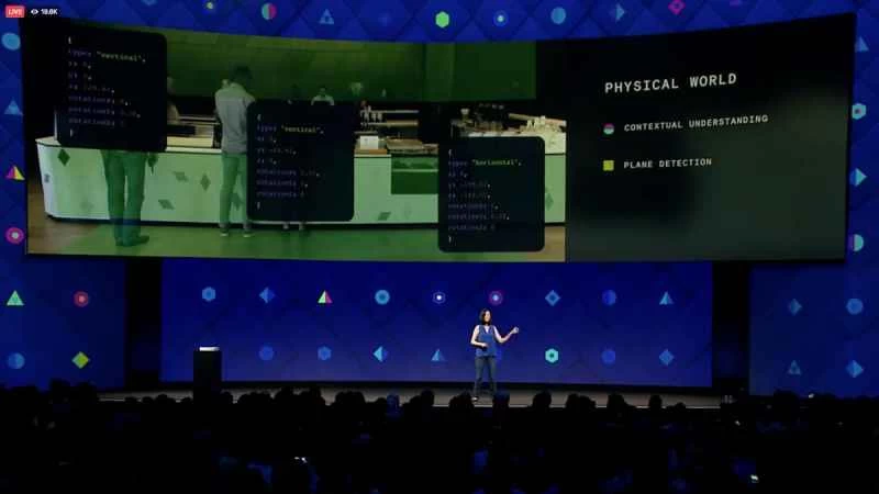 Facebookの拡張現実コード