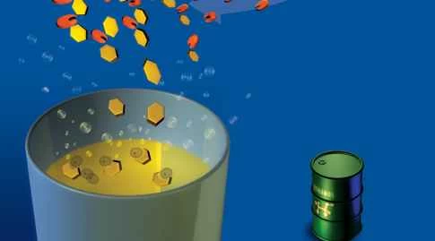 ナノテクウエハーが二酸化炭素をエタノールに変える