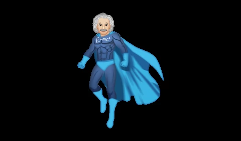 スーパーヒーローとしてのアインシュタイン