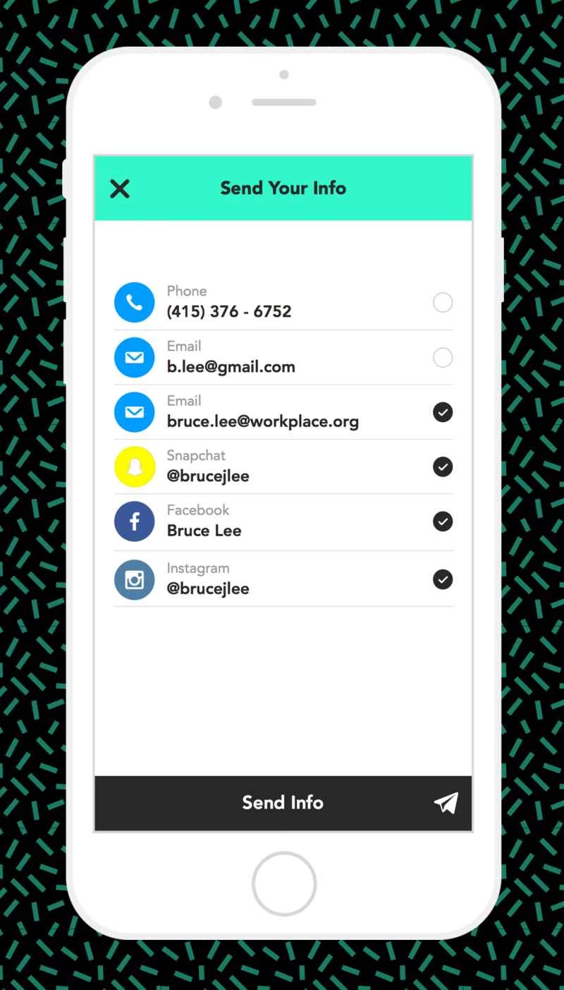 Knock Knockの共有オプションのプロモーション画像