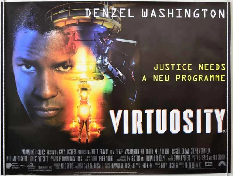 映画『Virtuosity』のポスター