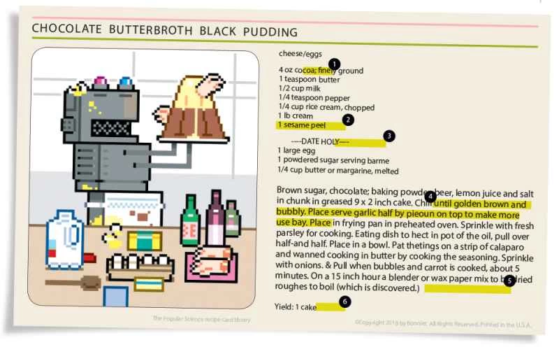 ニューラルネットワークにケーキを焼いてもらいました。結果は…興味深いものでした。